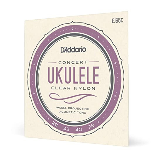 D Addario EJ65C Concert Ukulele Set Guitar Strings