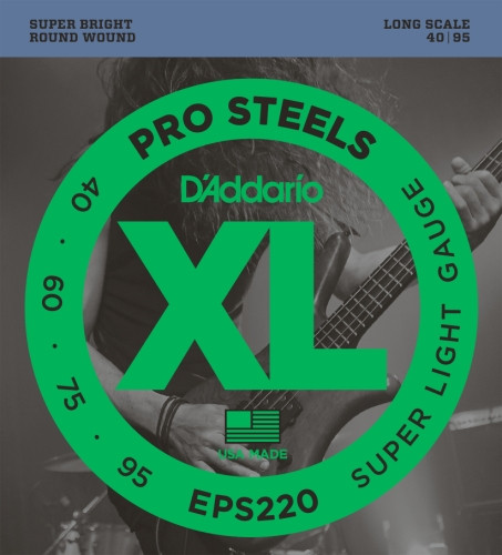 D Addario EPS220 -40-95 Super Light Long Scale Bass Strings