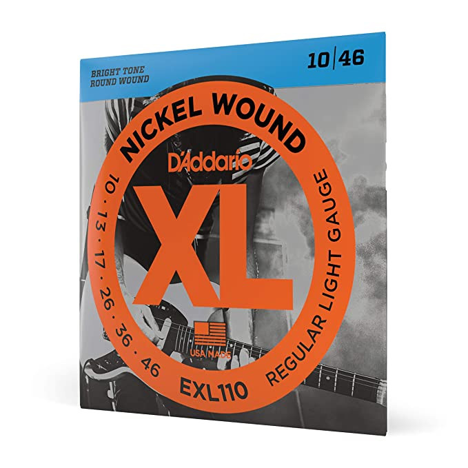 D Addario EXL110 10-46 Regular Light Electric Guitar Strings
