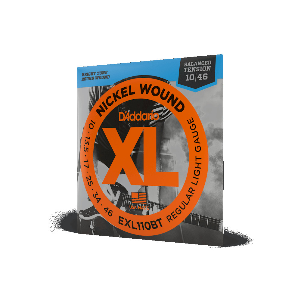 D Addario EXL110BT 10-46 Regular Light Balanced Tension Electric Guitar Strings