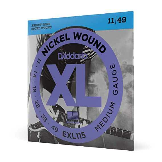 D Addario EXL115BT 11-49 Medium Electric Guitar Strings