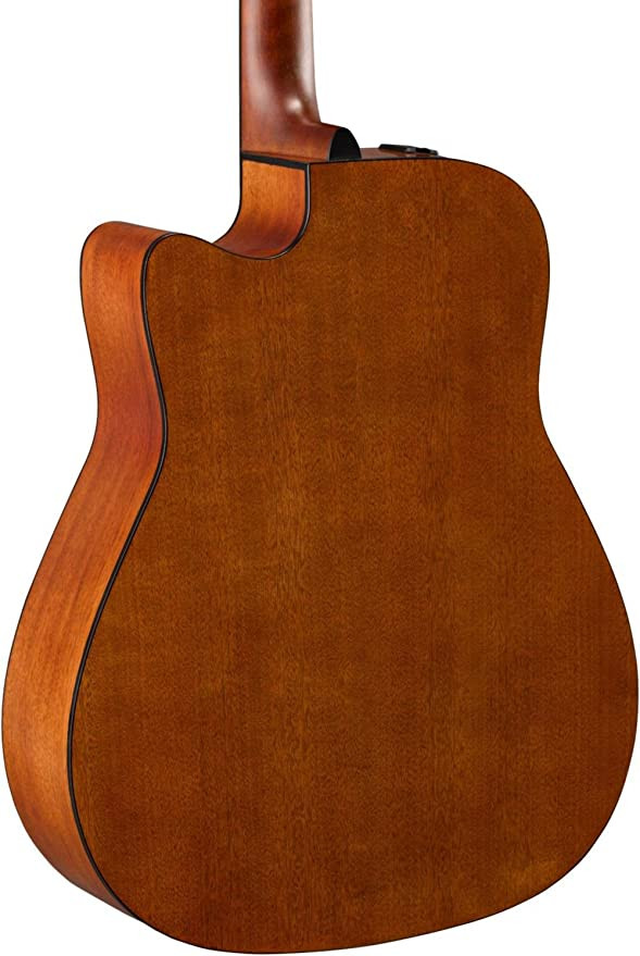 Yamaha FGX800C Cutaway Walnut Natural Acoustic Guitar