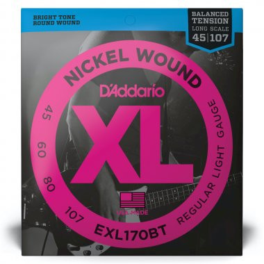 D Addario EXL170BT 45-107 Balanced Tension Regular Light / Long Scale Set