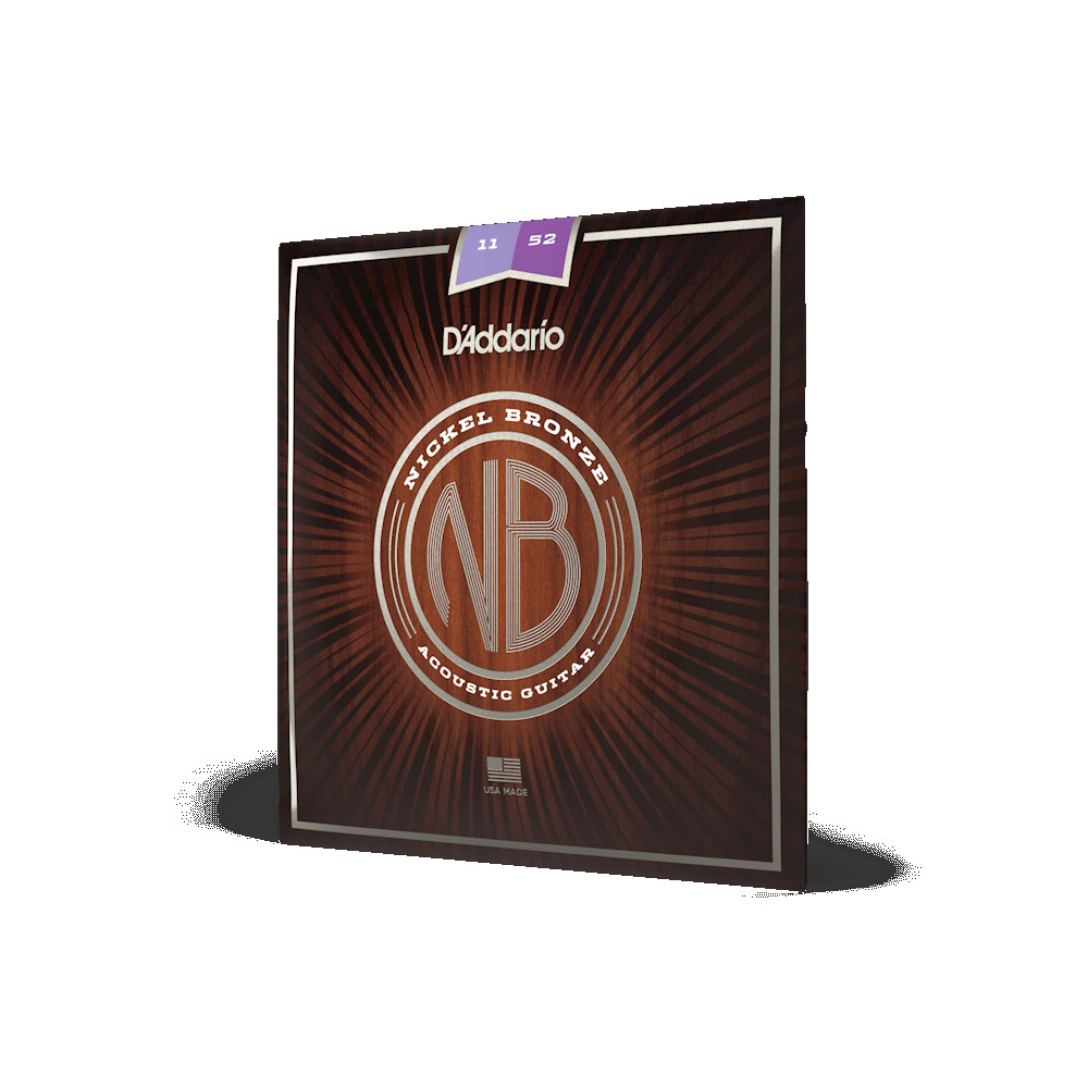 D Addario NB 1152 11-52 Custom Light Acoustic Guitar Strings
