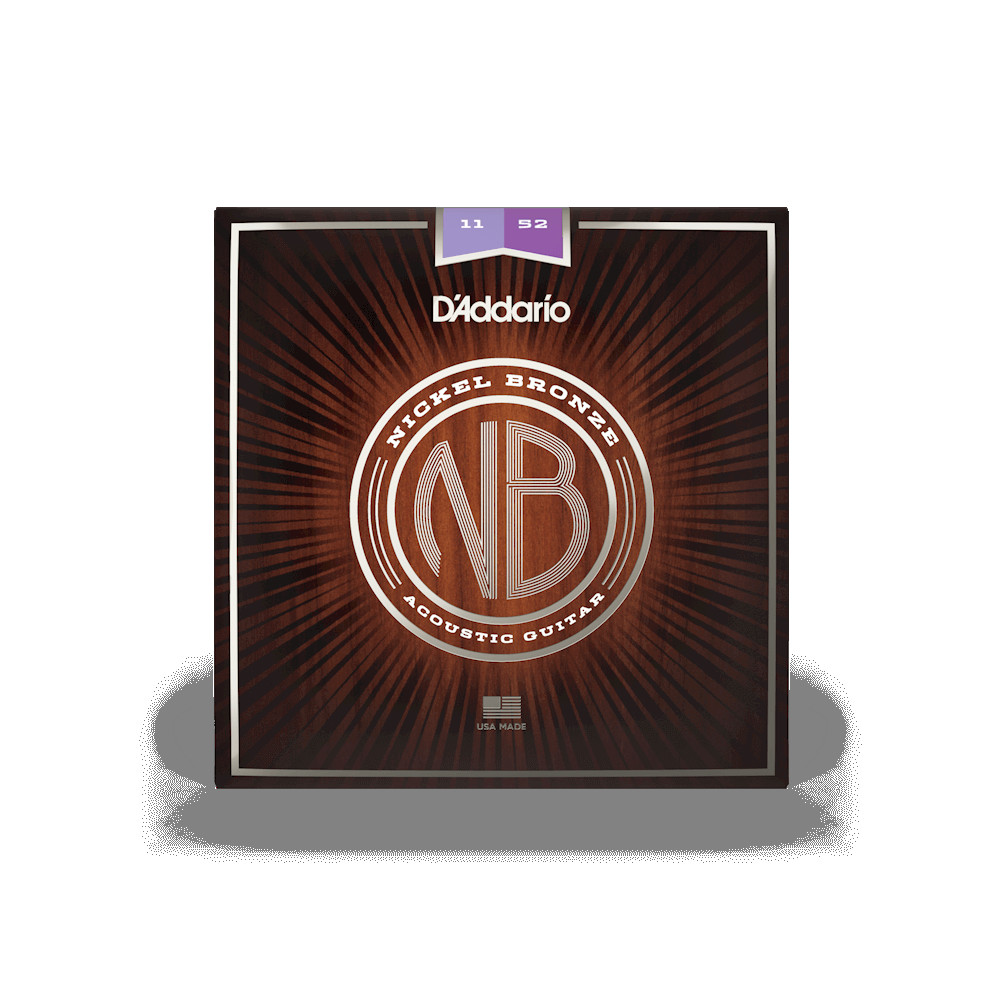 D Addario NB 1152 11-52 Custom Light Acoustic Guitar Strings