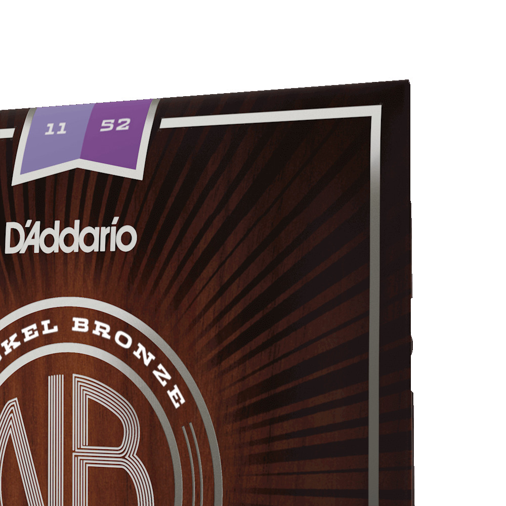 D Addario NB 1152 11-52 Custom Light Acoustic Guitar Strings