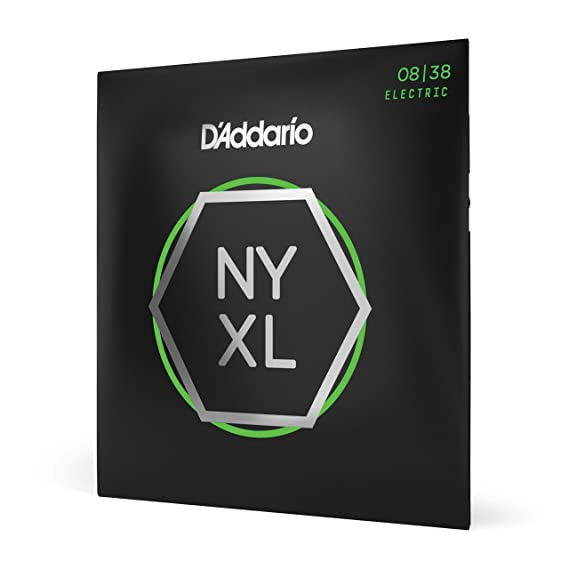 D Addario NYXL0838 08-38 Extra Super Light Electric Guitar Strings