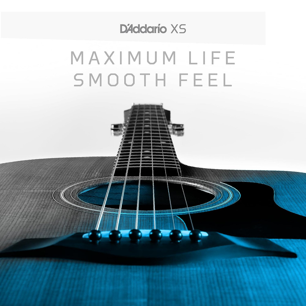 D Addario XSAPB1047 10-47 Light Coated 12-String Acoustic Guitar Strings