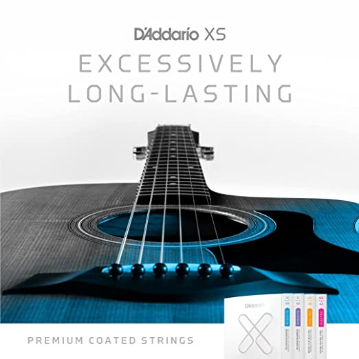 D Addario XSAPB1152 11-52 Light Coated 12-String Acoustic Guitar Strings