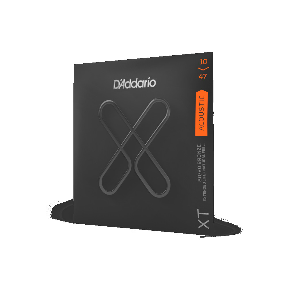 D Addario XTABR1047 10-47 Extra Light Coated Acoustic Guitar Strings