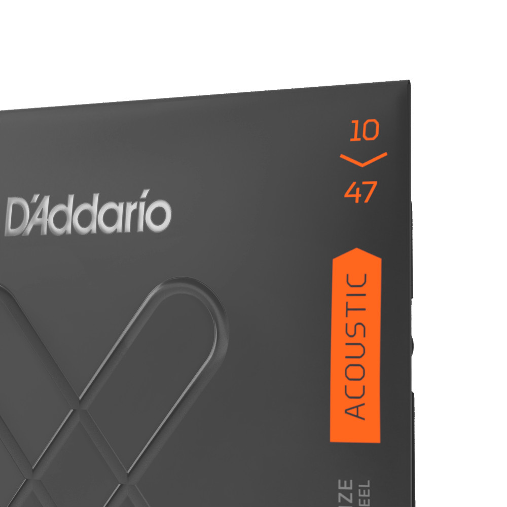 D Addario XTABR1047 10-47 Extra Light Coated Acoustic Guitar Strings