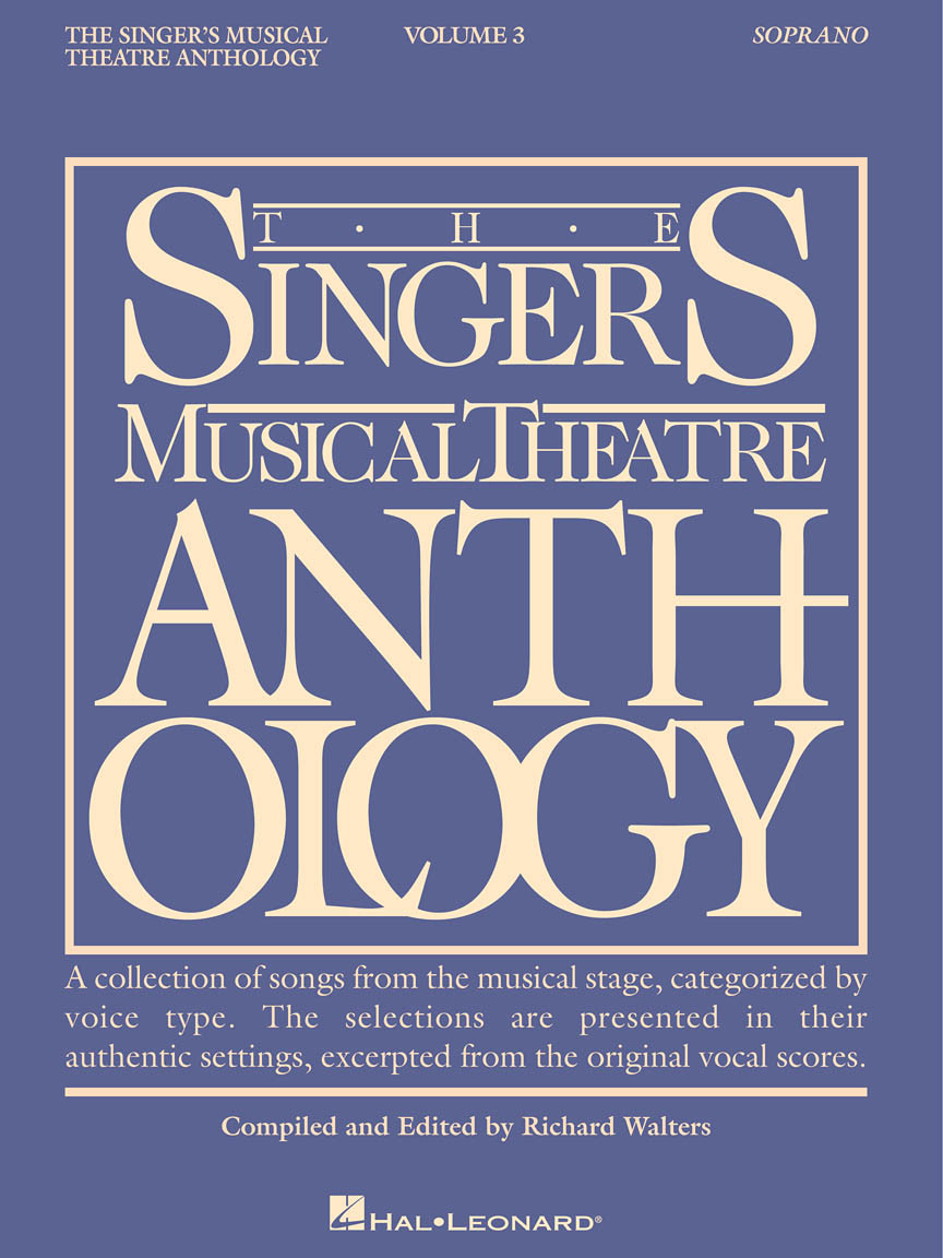 Hal Leonard Examination Book Singer Musical Theatre Anthology The Soprano 3