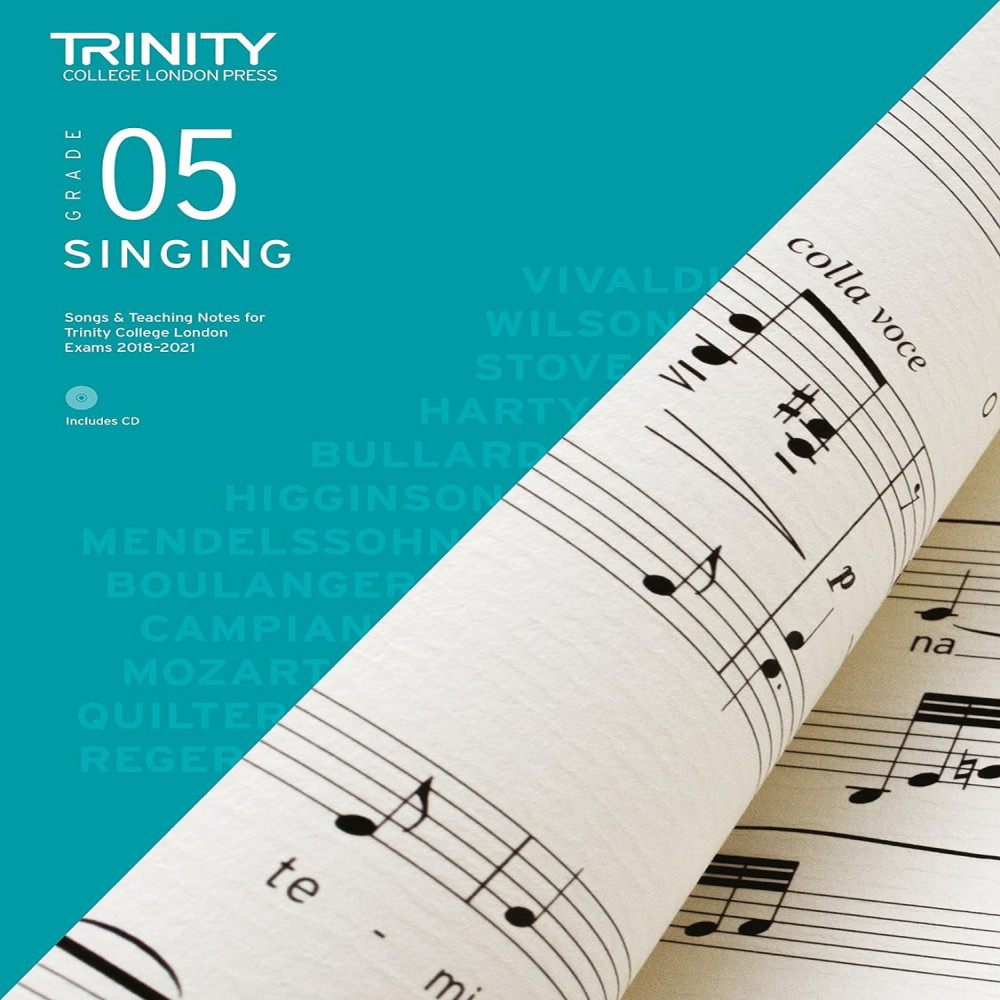 TCL Examination Book Singing 2018-2021 With CD Grade 5
